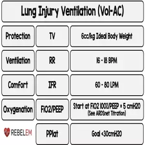 Lung Injury Ventilation